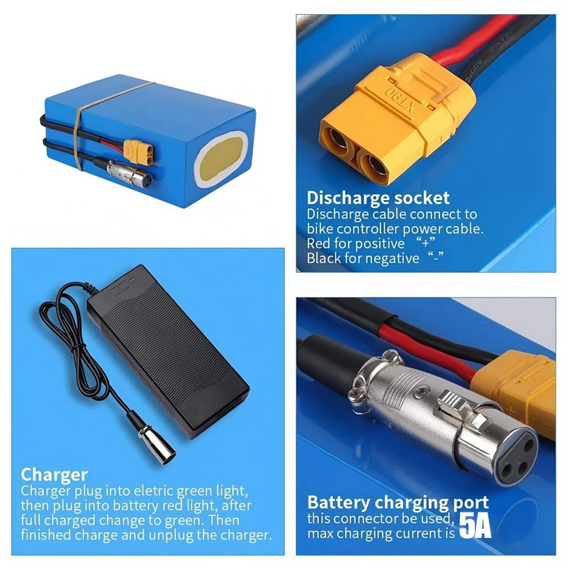 60V 72V 2000W ebike Elektrisch - огляд і ціна 72V 50Ah 21700 Lithium Battery