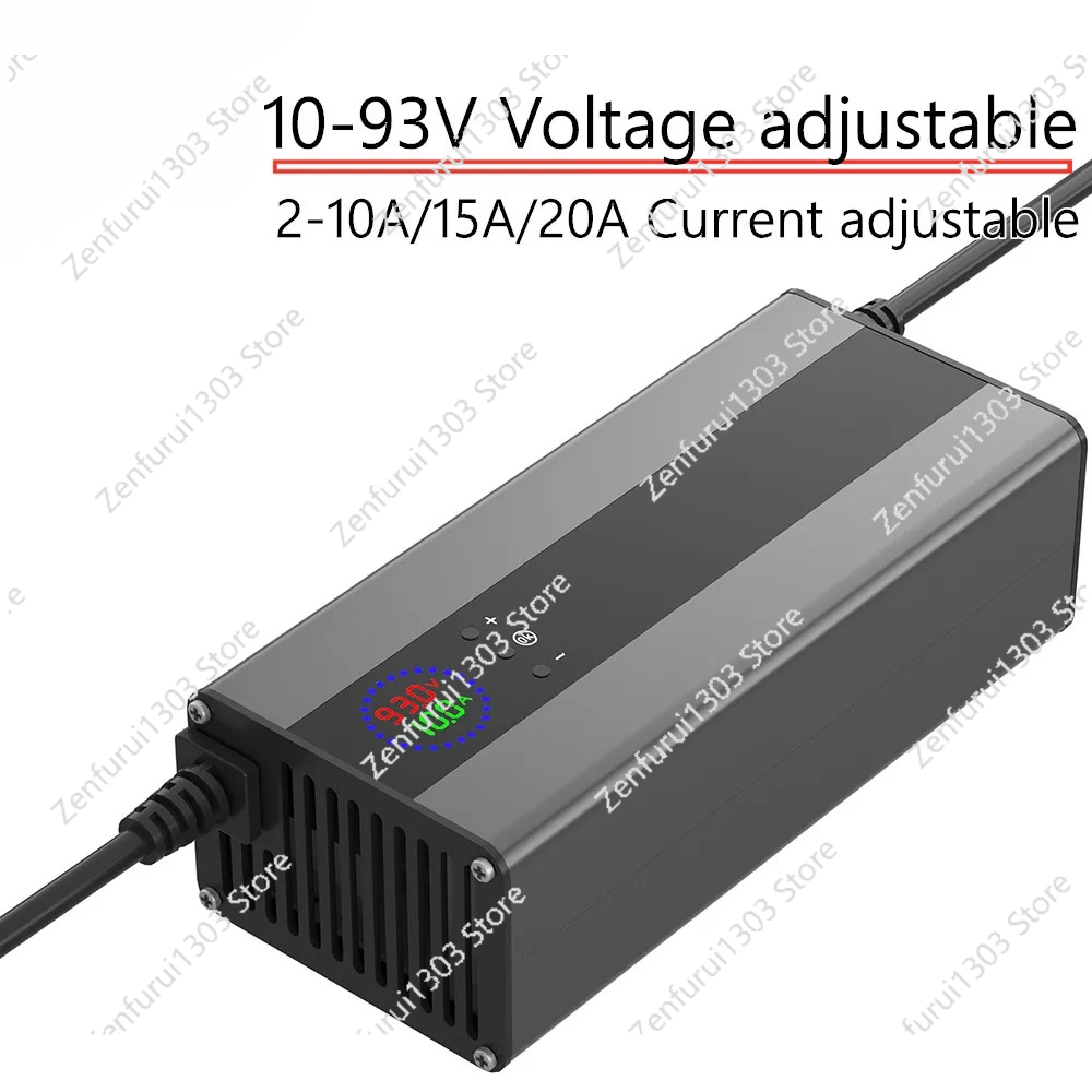 15A Curren Voltage Adjustable  - огляд і ціна 72V 15A Fast Charger