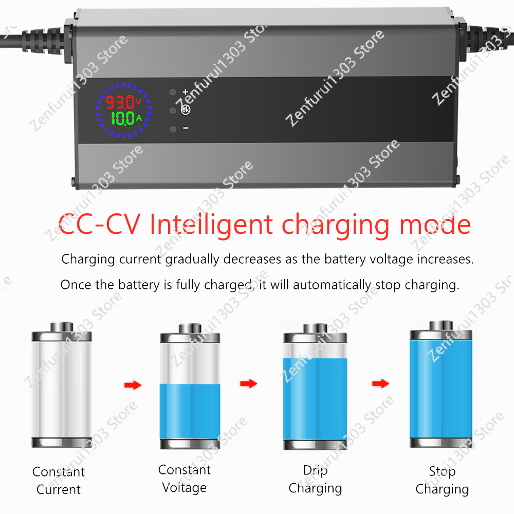 15A Curren Voltage Adjustable  - огляд і ціна 72V 15A Fast Charger