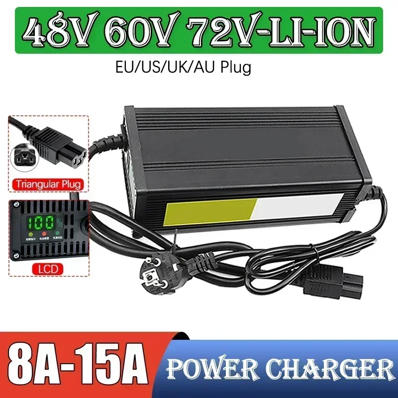 48V 60V 72V Electric Vehicle L - огляд і ціна 72V 15A Fast Charger