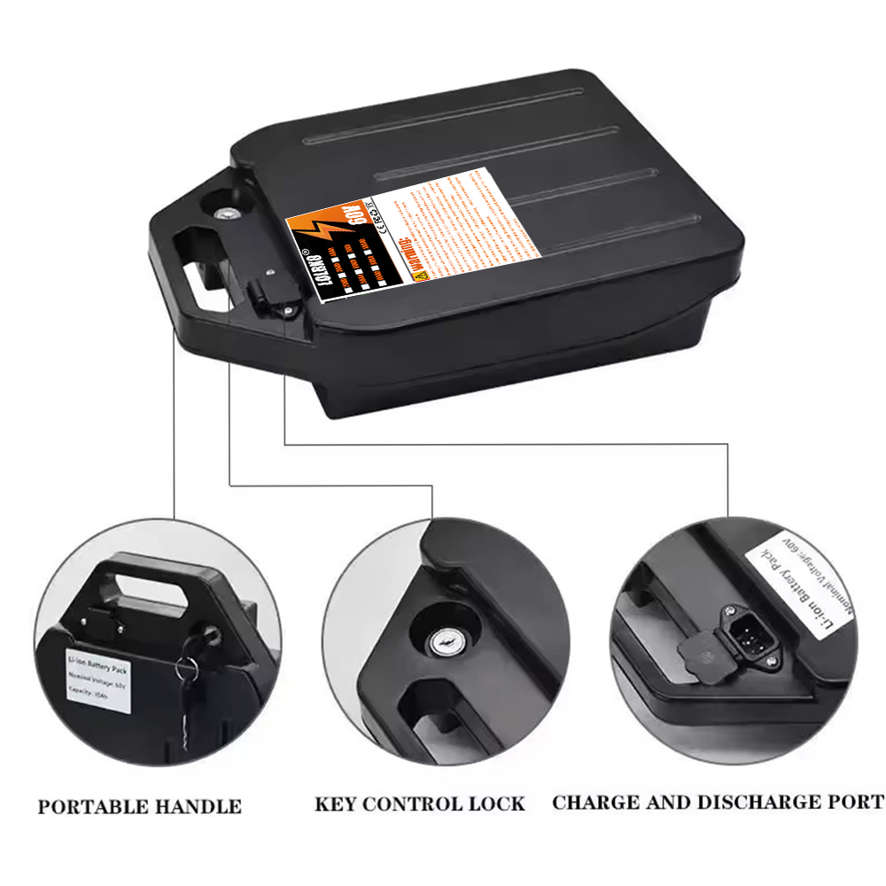 Electric vehicle lithium batte - огляд і ціна 60V 50Ah Electric Scooter Battery
