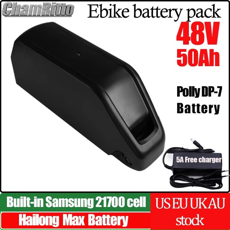 E Bike Hailong chamrider batte - огляд і ціна 72V 50Ah 21700 Lithium Battery